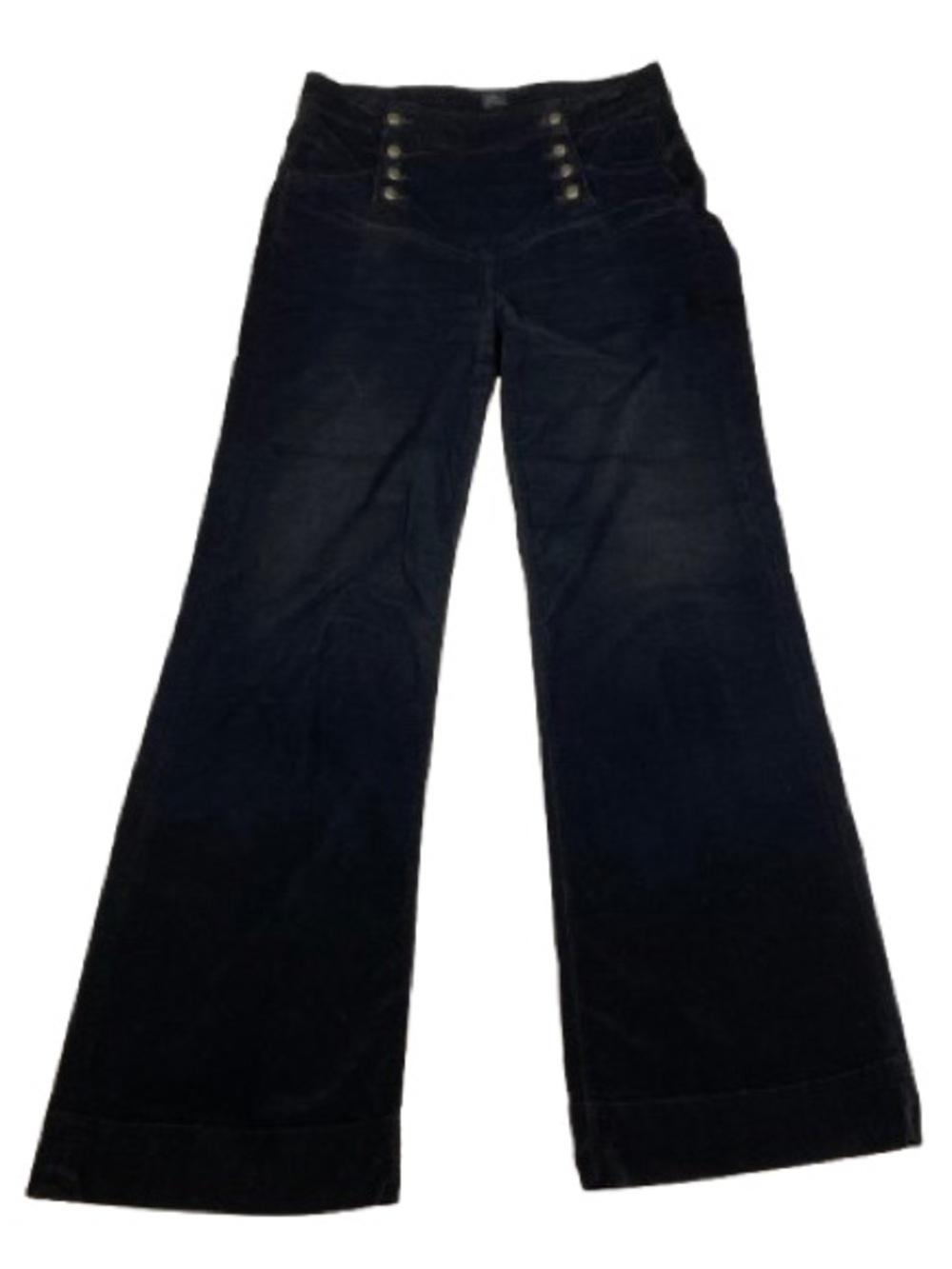 Citizens of Humanity Velveteen Sailor Front Wide Leg Trousers